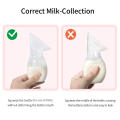 Feeding Collector Milk Nipple Storage Type Solicon Manual Breast Pump For Mommy